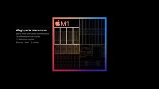 The Apple M1 features four big cores