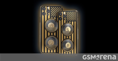 Caviar ra mắt iPhone 12 Pro tùy chỉnh được trang trí bằng chân dung Biden và Trump