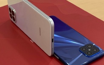 Huawei's nova 8 SE's design is strongly reminiscent of the iPhone 12, live photos reveal