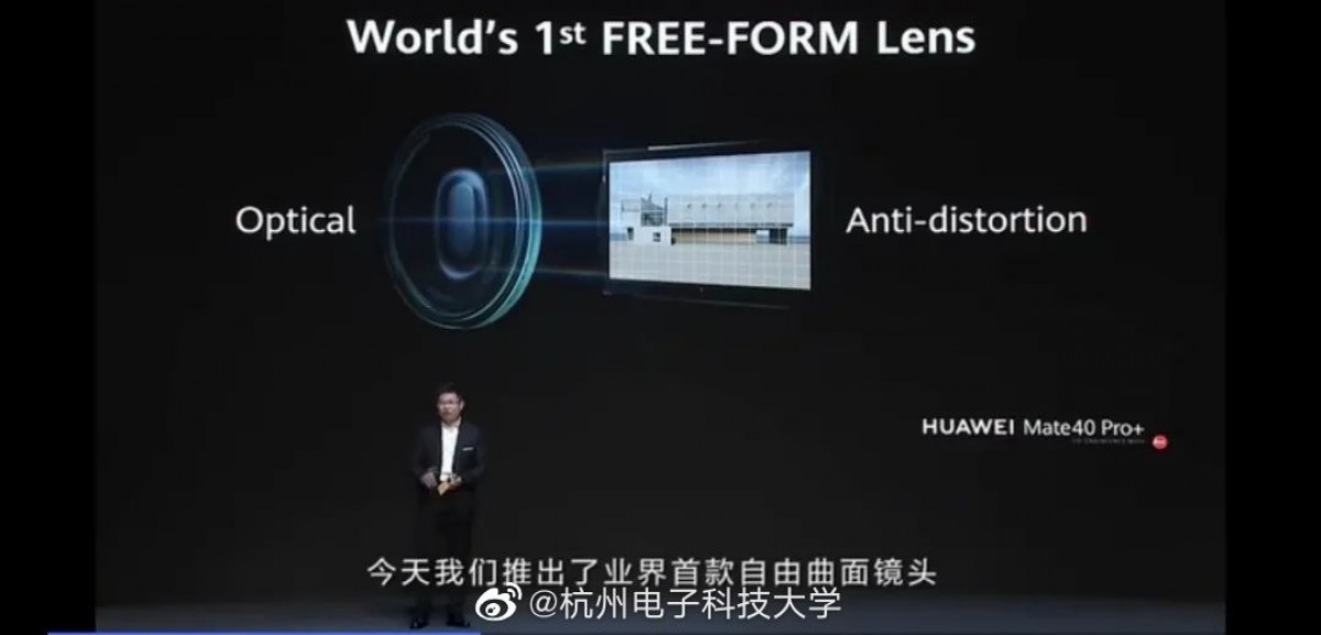 L'Ingénieur Huawei Explique L'Objectif De Forme Libre Du Mate 40 Pro