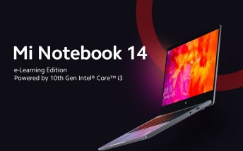 Xiaomi announces the Mi Notebook 14 e-learning edition