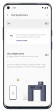 OnePlus Charging Station notification