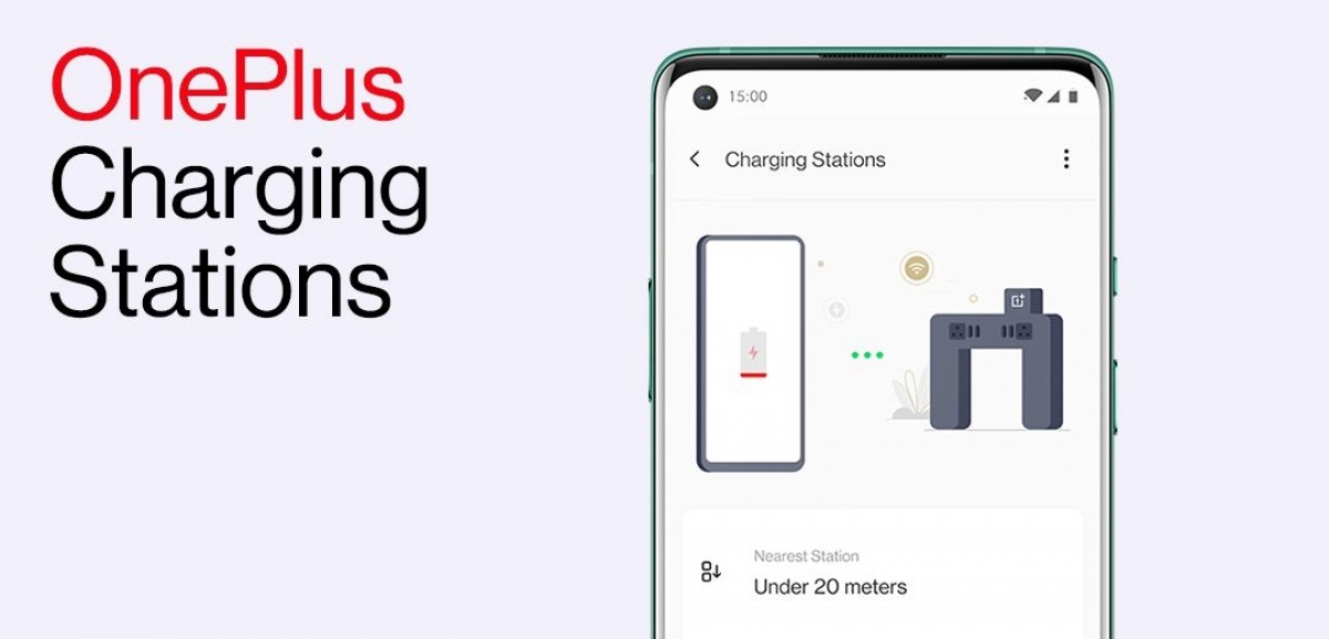 OnePlus rolls out airport Charging Stations with nearby notifications for its users