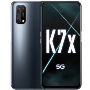 Oppo K7x in Black Mirror color