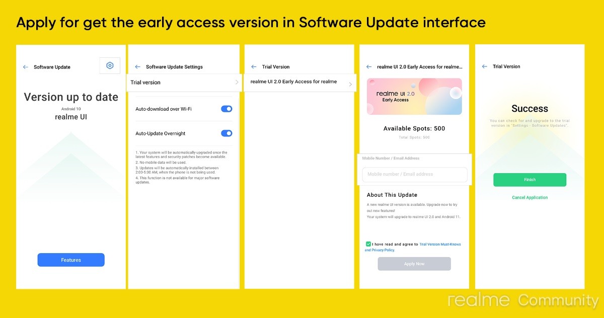 Realme 7 Pro gets Android 11-based Realme UI 2.0 under Early Access Program