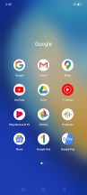 realme UI home screens and folders - Realme Narzo 20 hands-on review