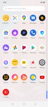 App drawer - Realme Narzo 20A hands-on review