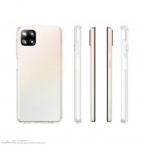 Galaxy A12 leaked case render