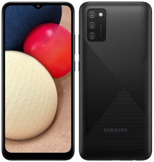 Galaxy A02s in Black color