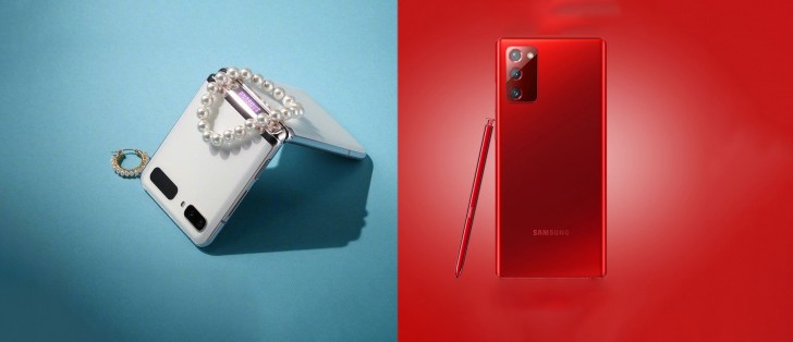 Samsung brings Red Galaxy Note20 and White Z Flip 5G to the US -   news