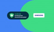 Samsung phones and tablets are now part of the Android Enterprise Recommended Program