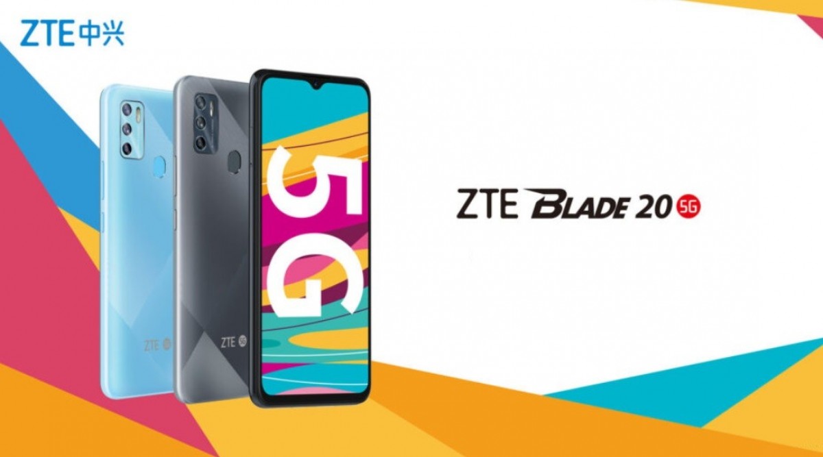 ZTE Blade 20 5G announced with Dimensity 720G chip and triple rear camera