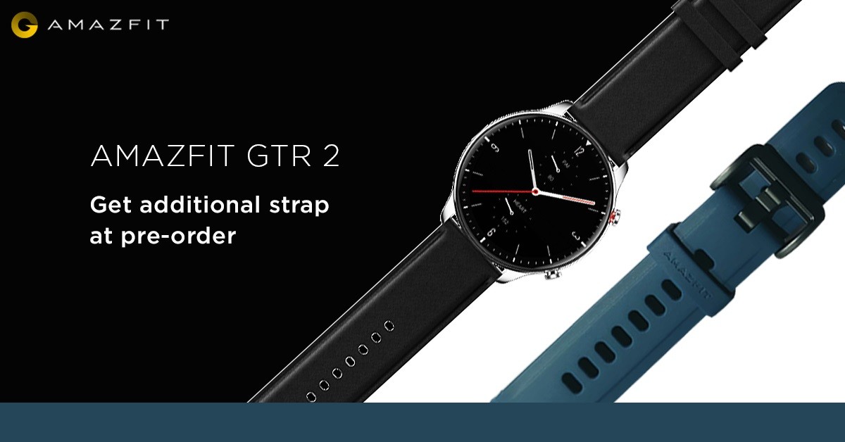 Amazfit GTR 2 đã sẵn sàng cho các đơn đặt hàng trước ở Ấn Độ với giá bắt đầu từ 12.999 INR