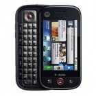 The Motorola CLIQ (aka DEXT in Europe) also had a QWERTY keyboard and SNS-focused software