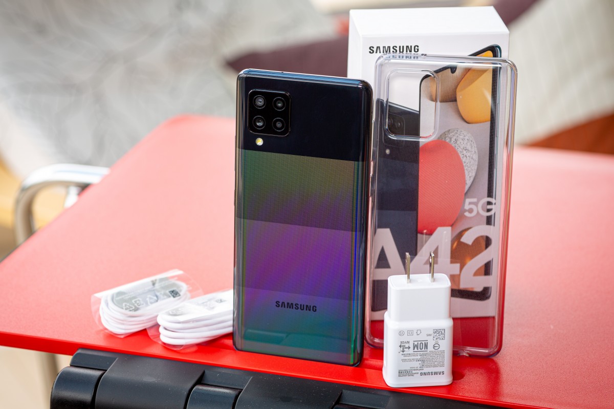 Samsung Galaxy A42 5G para revisión