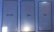 Samsung Galaxy S21 family's front panels leak, here's how they look side by side