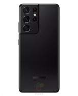 هاتف Samsung Galaxy S21 Ultra بلون أسود فانتوم