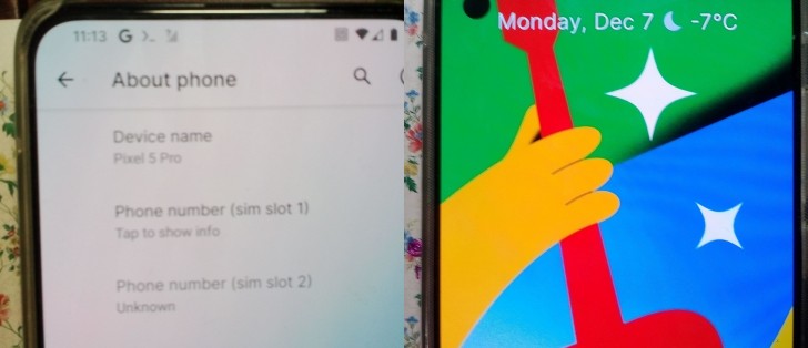 Google Pixel 5 Pro appears in suspicious live image -  news
