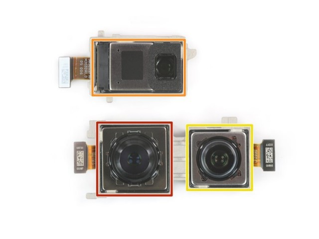 Mate 40 Pro cameras (credit iFixit)