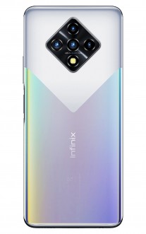 Infinix Zero 8i in Black and Silver