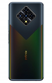 Infinix Zero 8i in Black and Silver