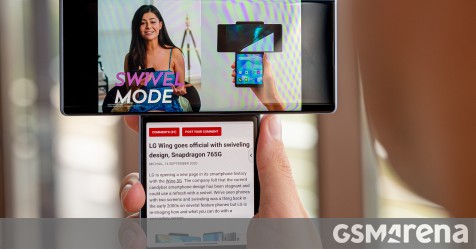 LG Wing update makes it easier to move apps between screens