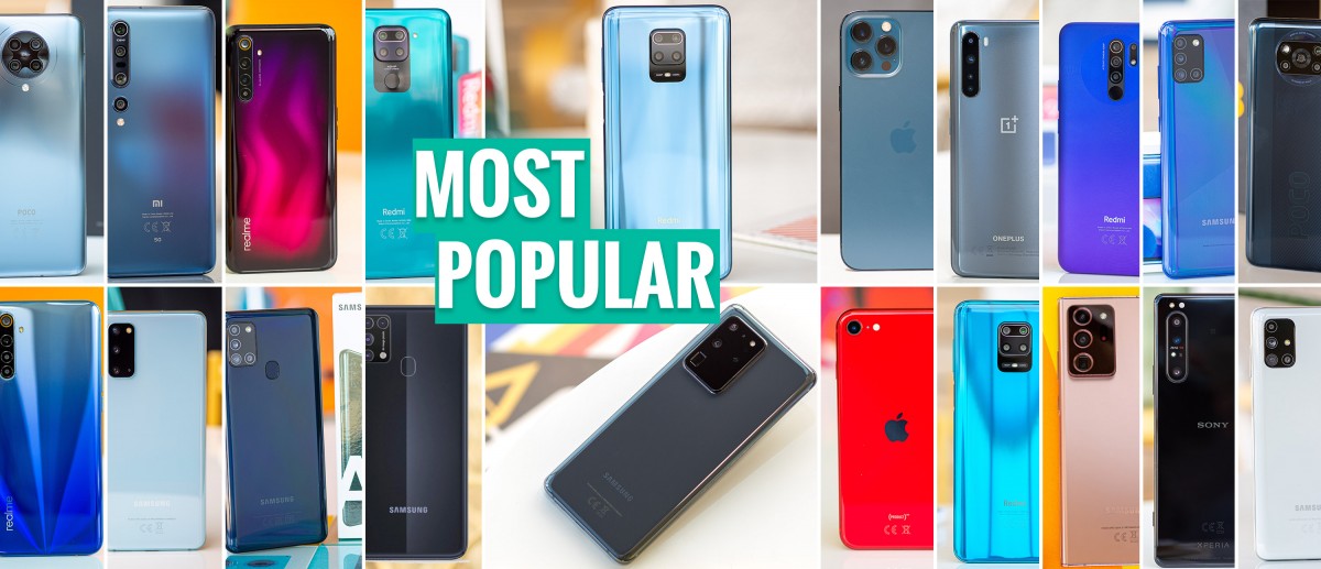 Top 20 most popular phones in 2020 news