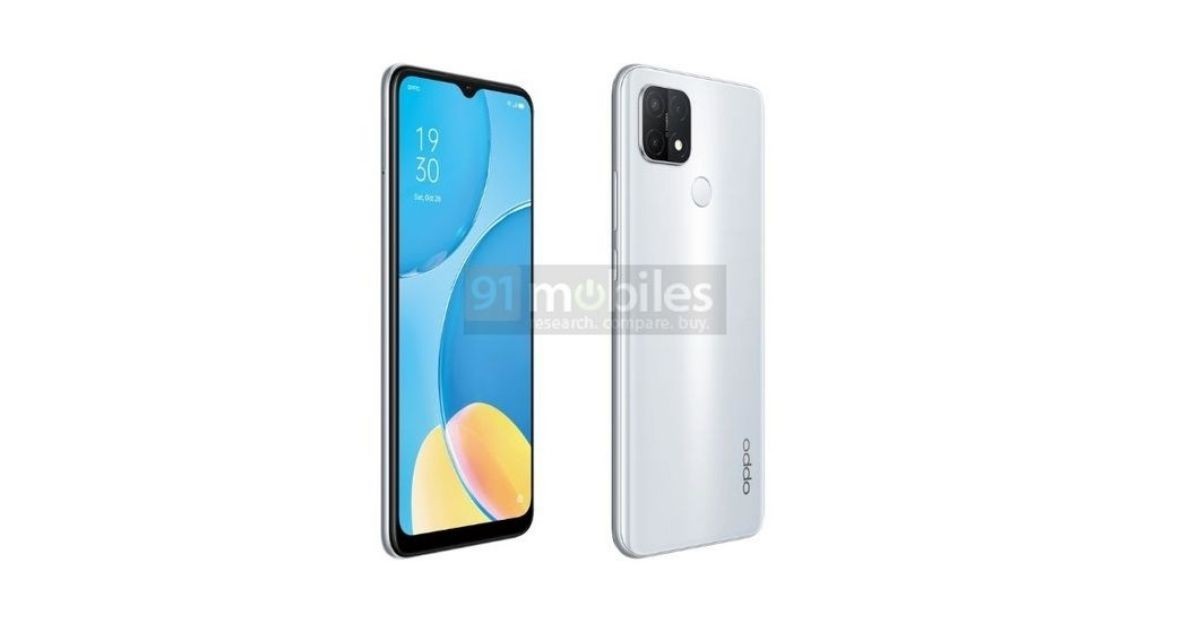 Oppo A15s leaked renders show color options, waterdrop notch