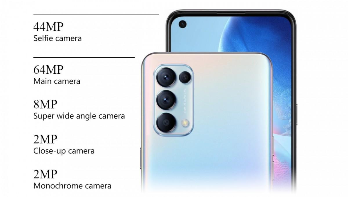 oppo reno 5 special features