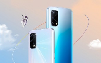 Realme Q2 Pro arrives in two more colors - Blue and regular White