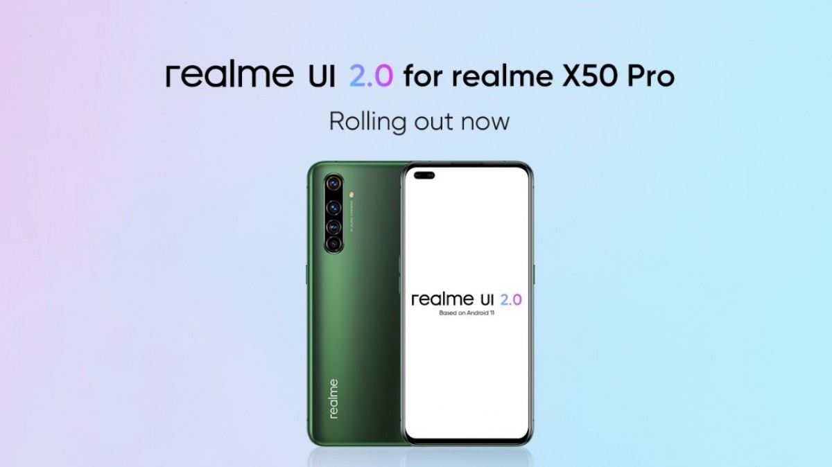 Realme X50 Pro 5G gets Android 11-based Realme UI 2.0 stable update