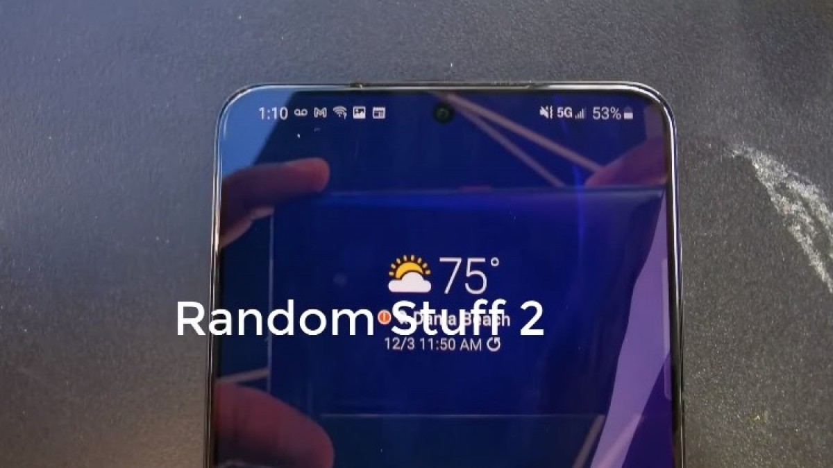 Samsung Galaxy S21+ appears in a hands-on video, gets compared to iPhone 12 Pro