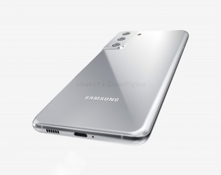 Galaxy S21+ renders