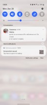 Notifications - Samsung One UI 3 mini review