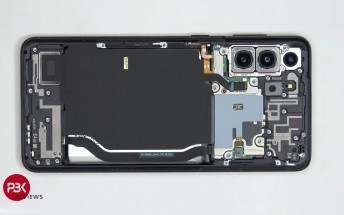 Samsung Galaxy S21+ teardown shows the difference between single and dual SIM models