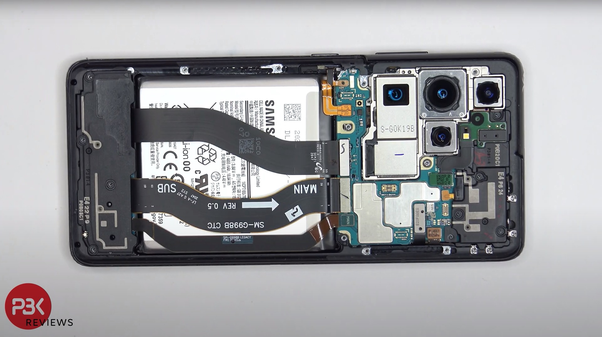 Samsung Galaxy S21 Ultra teardown reveals hard to swap ...