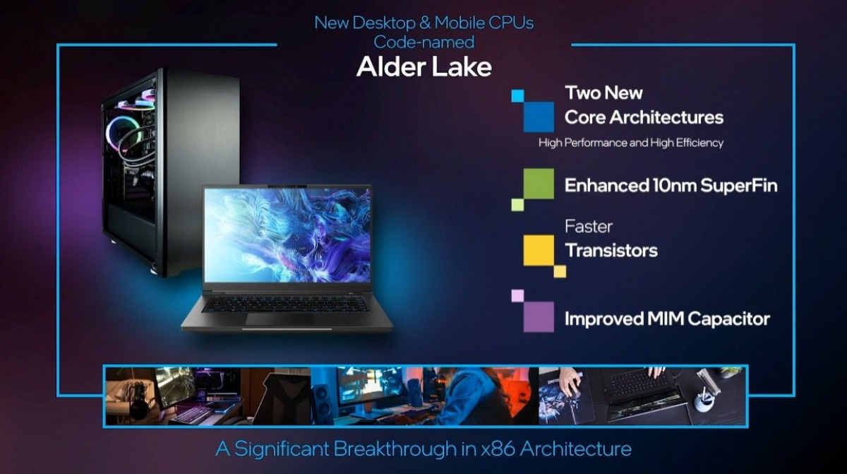 Intel announces 11th Gen mobile H processors, Alder Lake and more
