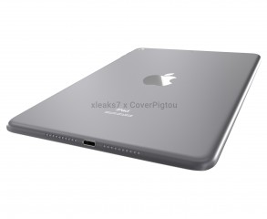 Renders of iPad mini 6 suggest two punch holes: for the selfie camera ...