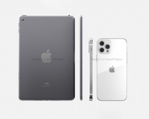 Size comparison - iPad mini 6 vs. iPhone 12 Pro