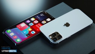 Los renderizados muestran un posible diseño del iPhone 12S Pro (o 13 Pro), aproximadamente el mismo que el diseño actual del 12 Pro