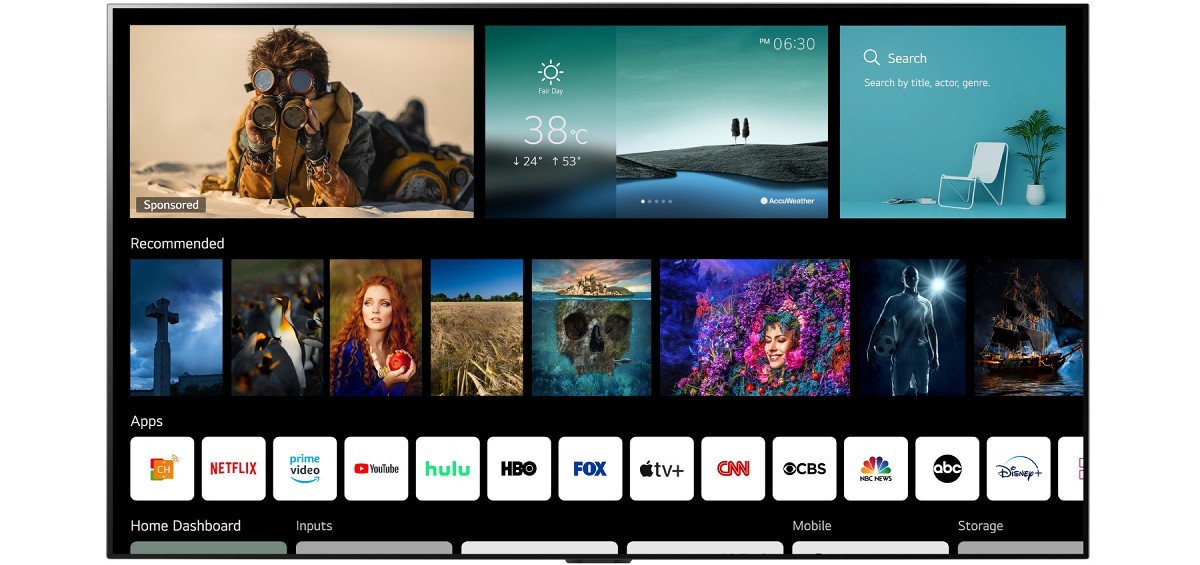 Lg google assistant store tv