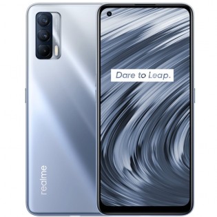 Realme X7 in Silver and Nebula