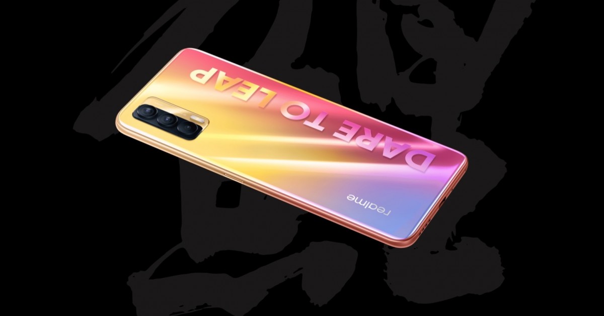 Realme V15 5G, sold only in China