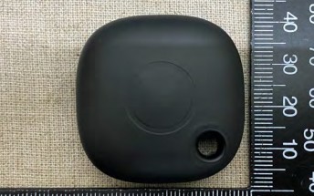 Samsung Galaxy SmartTag Bluetooth object tracker appears in live images