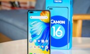 Tecno Camon 16 Premier arrives in India, sales begin January 16