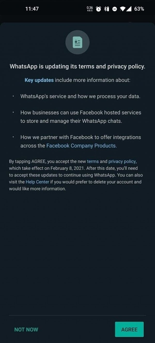 whatsapp privacy