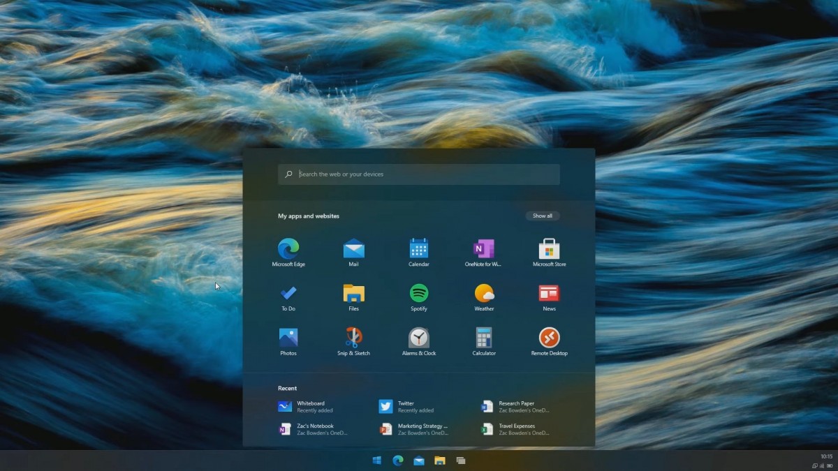 Here's our first look at Windows 10X in use