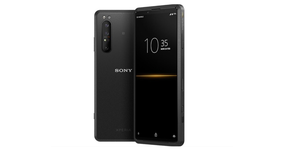 Sony Xperia Pro is finally nearing launch almost one year after its unveiling