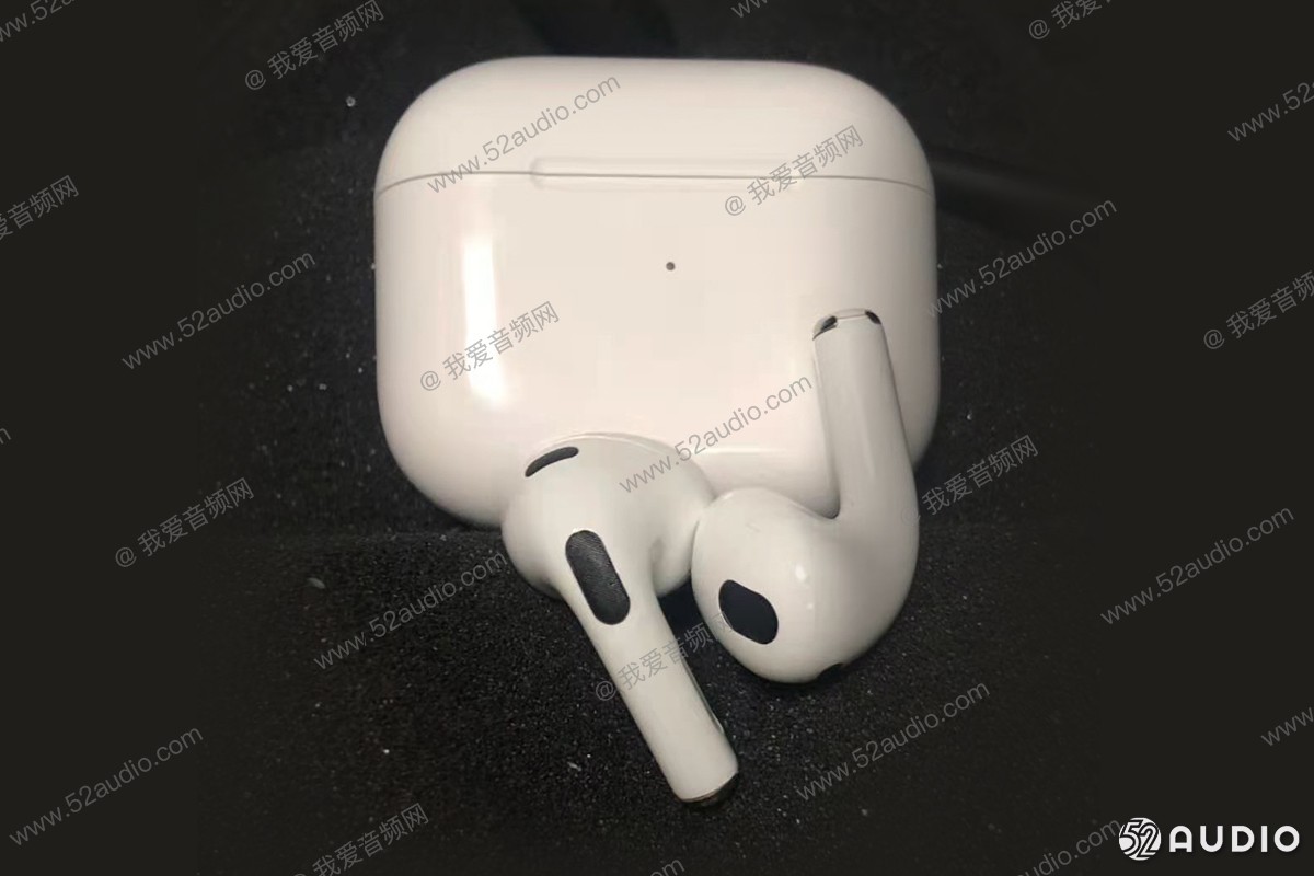 Hình ảnh trực tiếp của Apple AirPods 3 bị rò rỉ