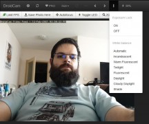 DroidCam web interface - News 21 02 Android Webcam App Test review